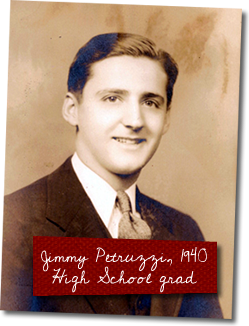 Jimmy Petruzzi, 1940, High School grad